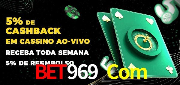 Promoções do cassino ao Vivo Bet969 Com